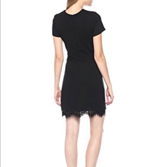 French Connection Lula Stretch Lace Trim Dress - Picture 4 of 8